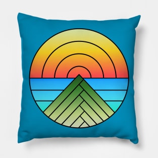 Ocean Sunset Pillow