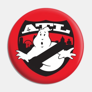 ATL Ghostbusters - Red-Jacket Pin