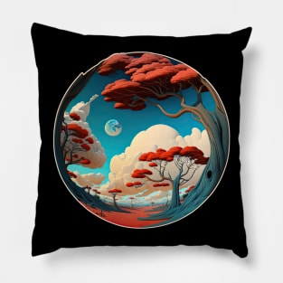 Whispers of the World Tree Pillow