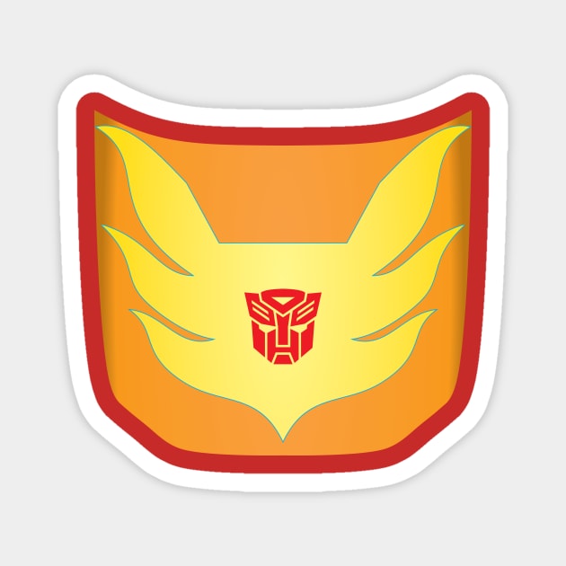 Autobot Hot Rod Magnet by Ryan