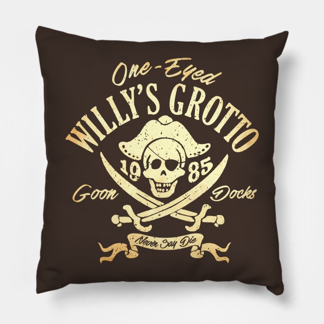 Willy's Grotto Pillow by CoDDesigns