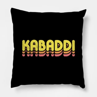 Retro Kabaddi Pillow