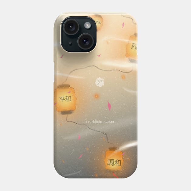 Latern of Peace Phone Case by v3cki