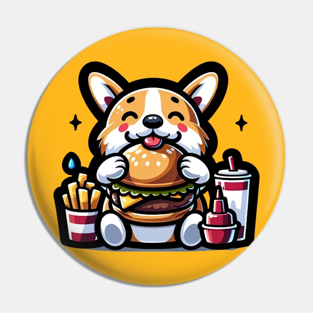 corgi eating fast food Pin by Ferdi Everywhere