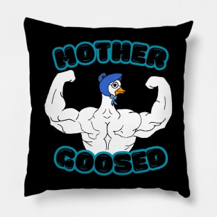 Mother Goosed bodybuilding, fitness, and exercise Pillow