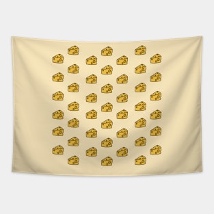 Cheese Lover's Cheese Pattern Tapestry