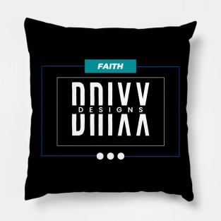 Colorful Brixx Christian Design Pillow