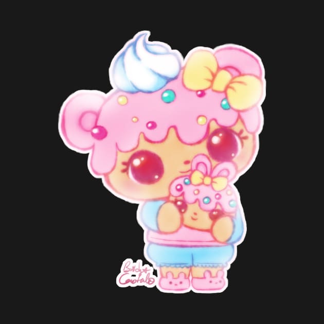 Cute Kawaii Num Nom Yummy Dottie & Bunfetti Toy Anime Fan Art by BonBonBunny