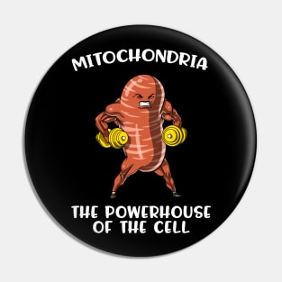 Biology Mitochondria Joke Pin