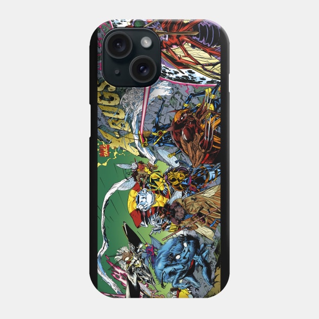 X-Bugs #1 Phone Case by ThirteenthFloor