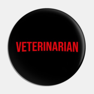 Veterinarian Netflix Pin