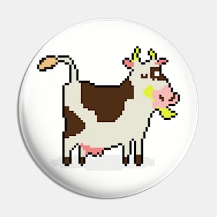 Pixel Perfection Cow Pin