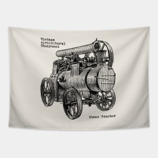 Steam tractor Tapestry