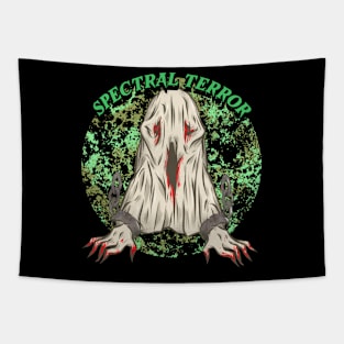 Spectral Terror Graphic Tapestry