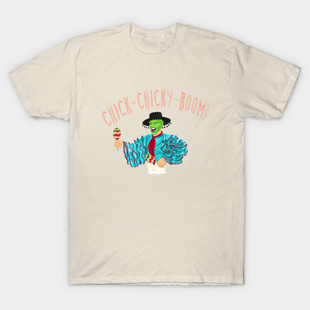 Discover The Mask-Chicky Boom! - Custom Designed - T-Shirt