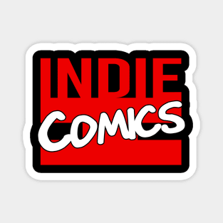 Indie Comics Logo Magnet