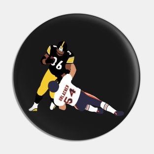 Bettis Urlacher Pin