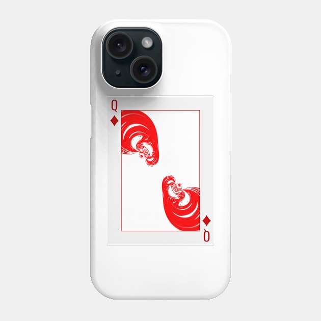 lucky card 005 Phone Case by Eddga