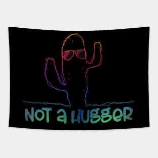 Not a Hugger Tapestry