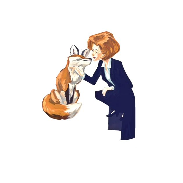 Trust of a fox - x files by tumblebuggie