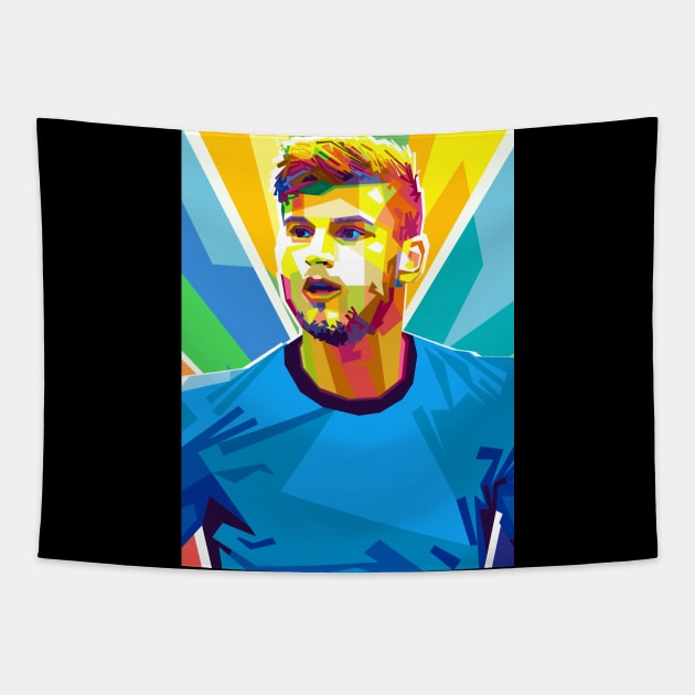 TIMO WERNER DESIGN Tapestry by Vector Baturaja