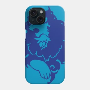 Blue Lion Phone Case