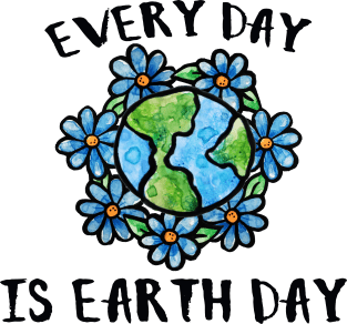 Every day is earth day Magnet