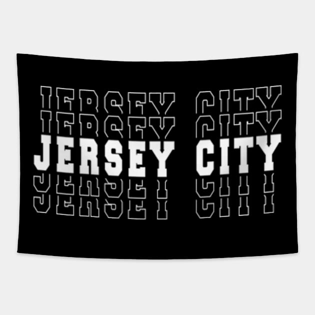 Jersey City New Jersey Jersey City NJ Tapestry by TeeLogic