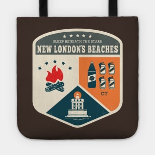 Sleep Beneath the Stars: New London's Beaches Tote