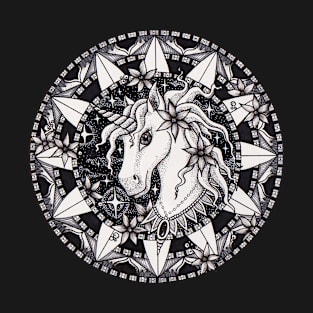 Unicorn Mandala T-Shirt