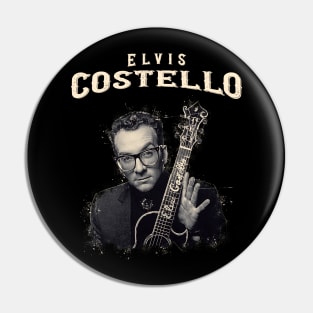 Elvis Costello Pin