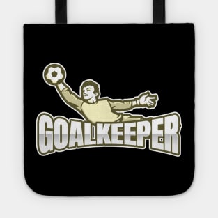 Football goalkeeper - yellow Tote