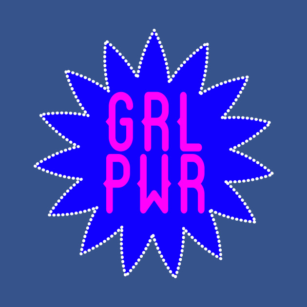 Girl Power GRL PWR Flower - Grl Pwr - T-Shirt