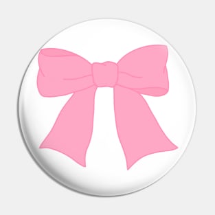 pink bow Pin