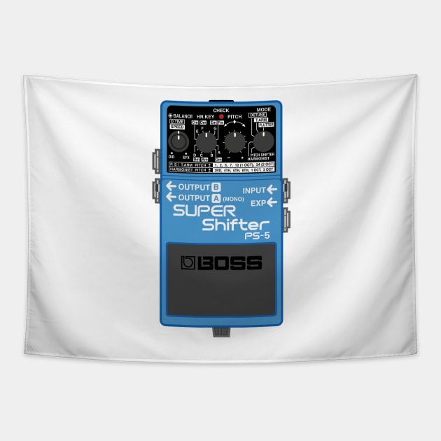 Boss PS-5 Super Shifter Guitar Effect Pedal Tapestry by conform