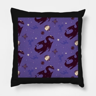 Celestial Bodies Dragon Pillow