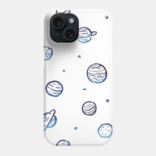 Planets Pattern Phone Case
