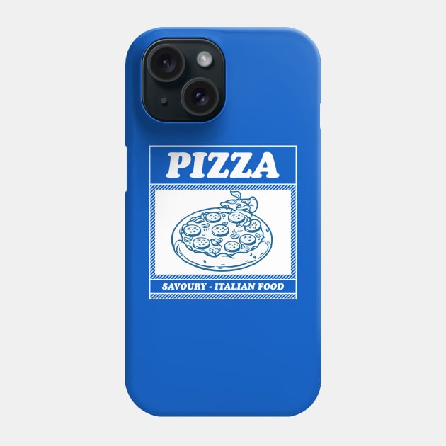 Pizza v2 Phone Case by Arief Uchiha