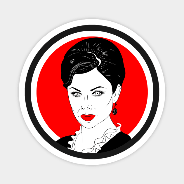 Aunt Carlota Magnet by OneLittleCrow
