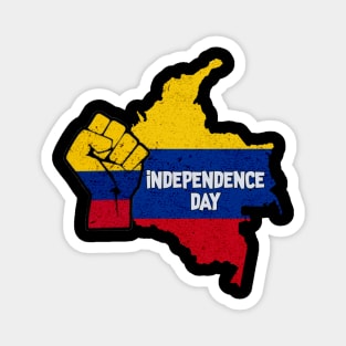 Independence day Hand colombia Magnet