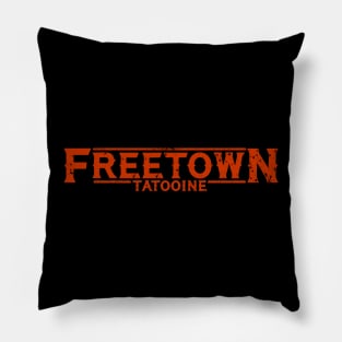 Freetown,  Tattooine Pillow