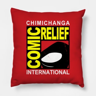 Cool Funny Superhero Merc Mutant Logo Parody Pillow