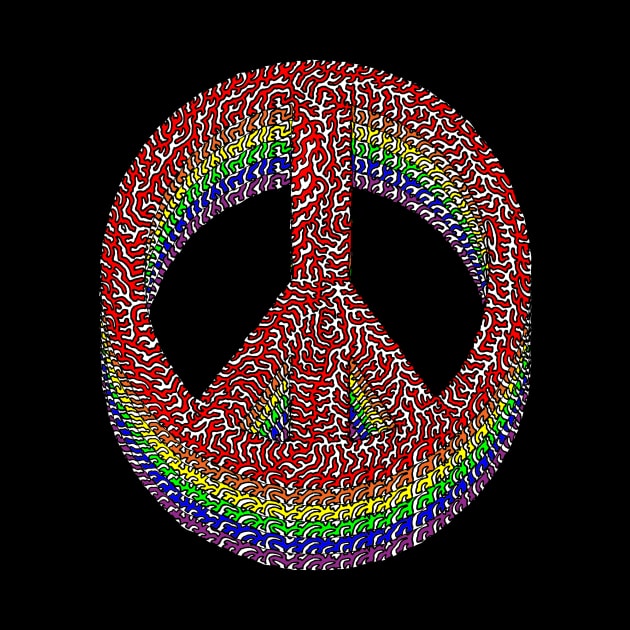 Peace Symbol by NightserFineArts