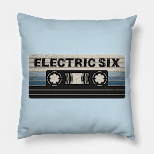 Electric Six Mix Tape Pillow