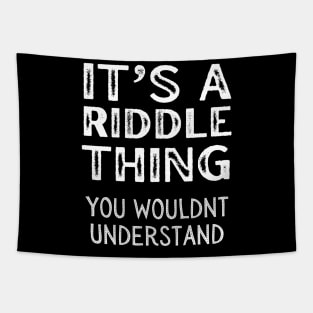 Hey Riddle Riddle Tapestry