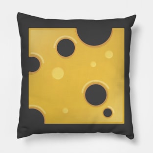 Only Swiss Cheese Pillow