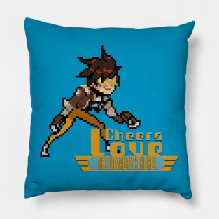 Overwatch - 16-Bit Tracer Quote Pillow