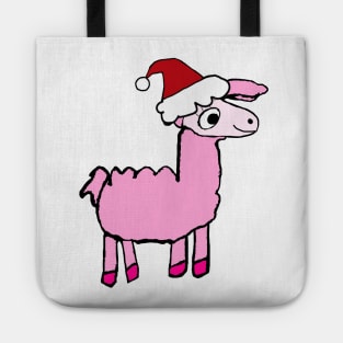 Christmas Dodie the Llama Tote