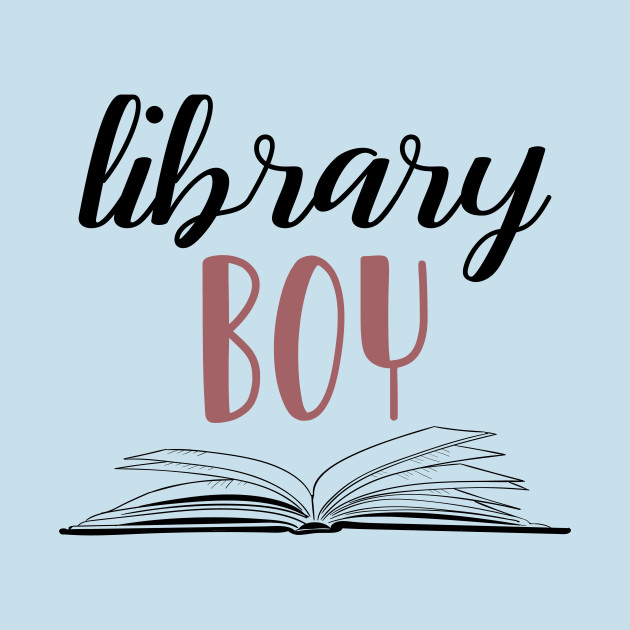 Disover library boy - library gift - Library Boy - T-Shirt