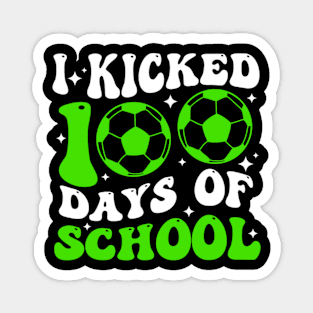 I Tackled 100 Days of School Football 100th Day Teacher Magnet